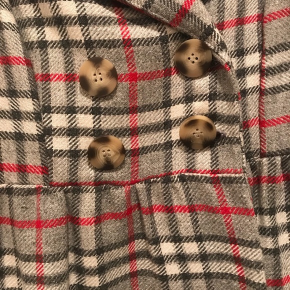 PLAID JACKET COAT - Picture 2 of 3